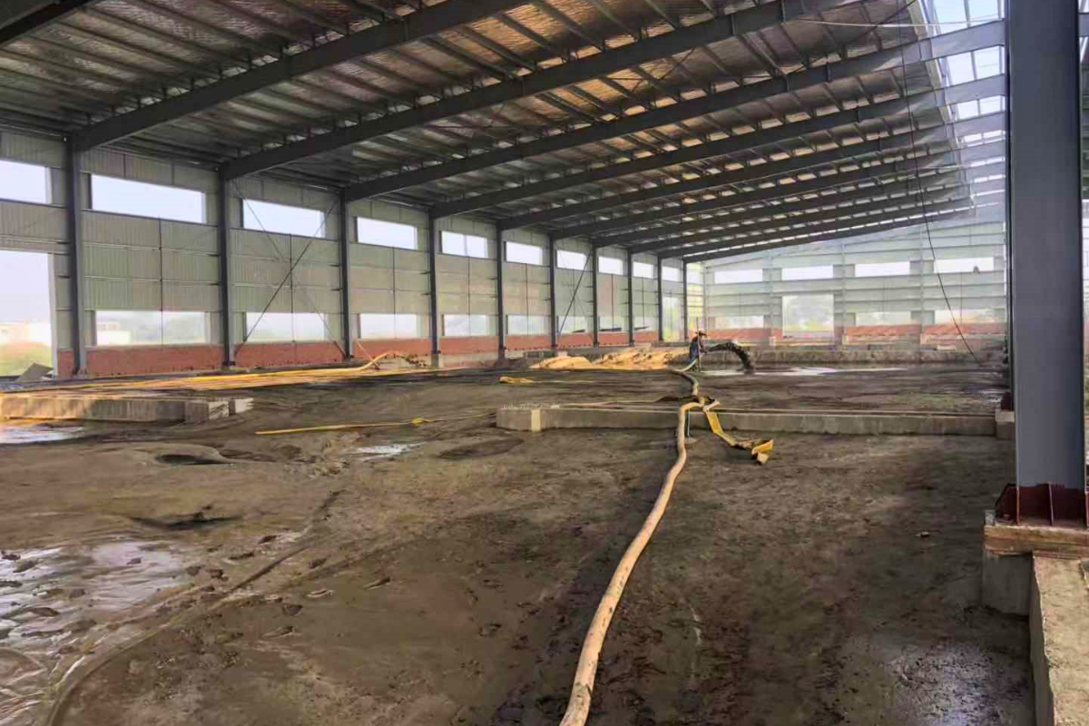 hua-jia-factory-inside-view-steel-structure-warehouse-wall-installation-siteyagon-myanmar