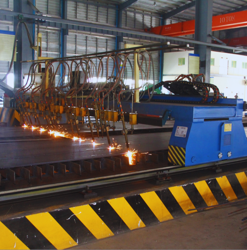 myanmar-yi-jin-steel-structure-fabrication-factory-cnc-flame-cutting-machine