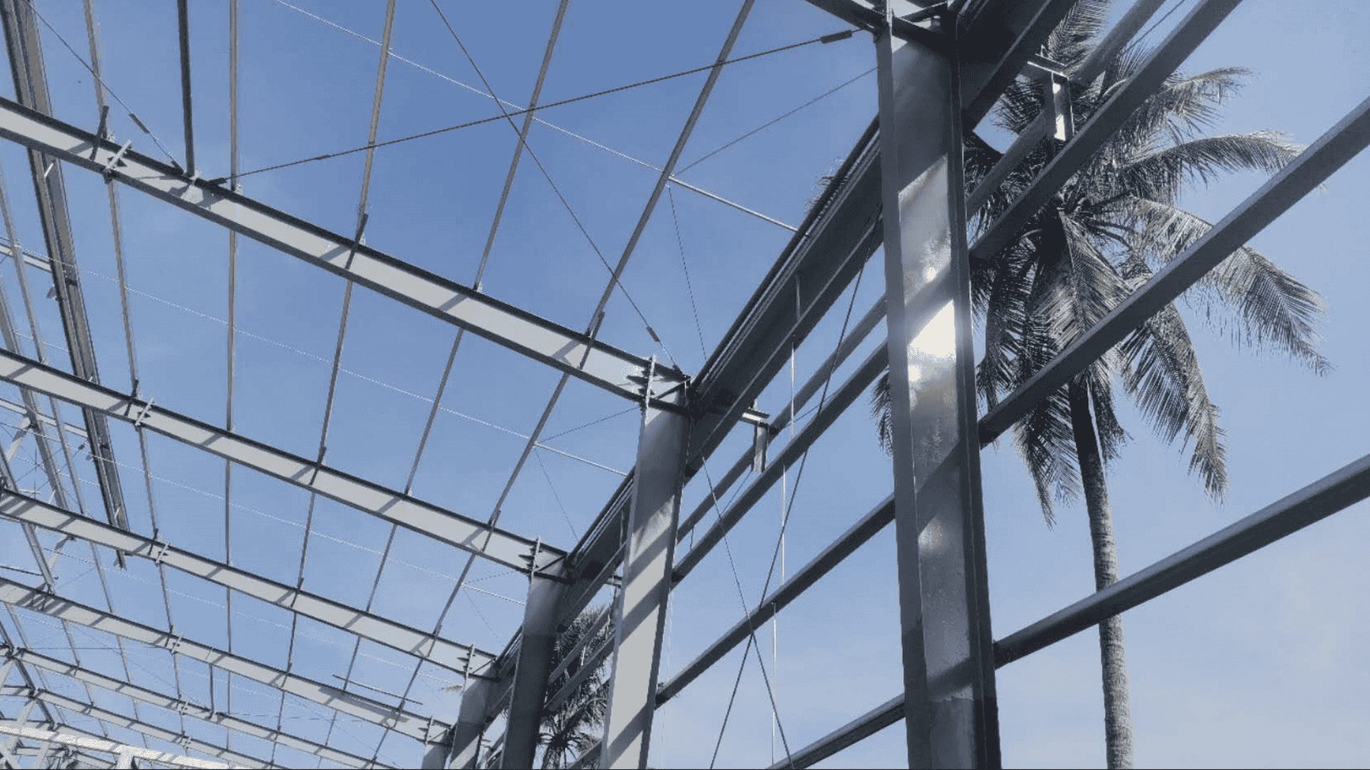 Purlin and Grid Installation