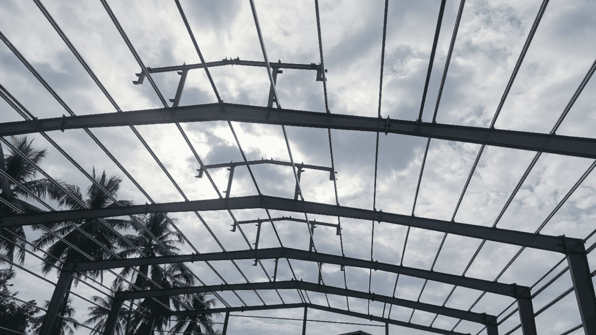 Purlin and Grid Installation Process