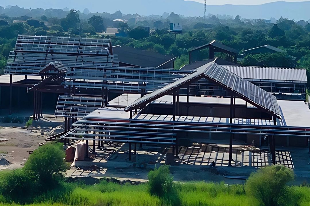 myanmar-yi-jin-mandalay-jade-market-steel-structure-construction
