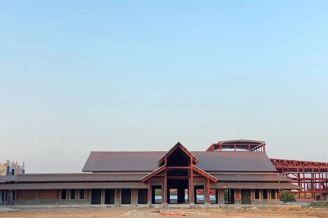 myanmar-yi-jin-mandalay-jade-market-steel-structure-installation
